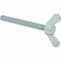 Bsc Preferred Steel and Iron Wing-Head Thumb Screw 5/16-18 Thread Size 3 Long 97568A599
